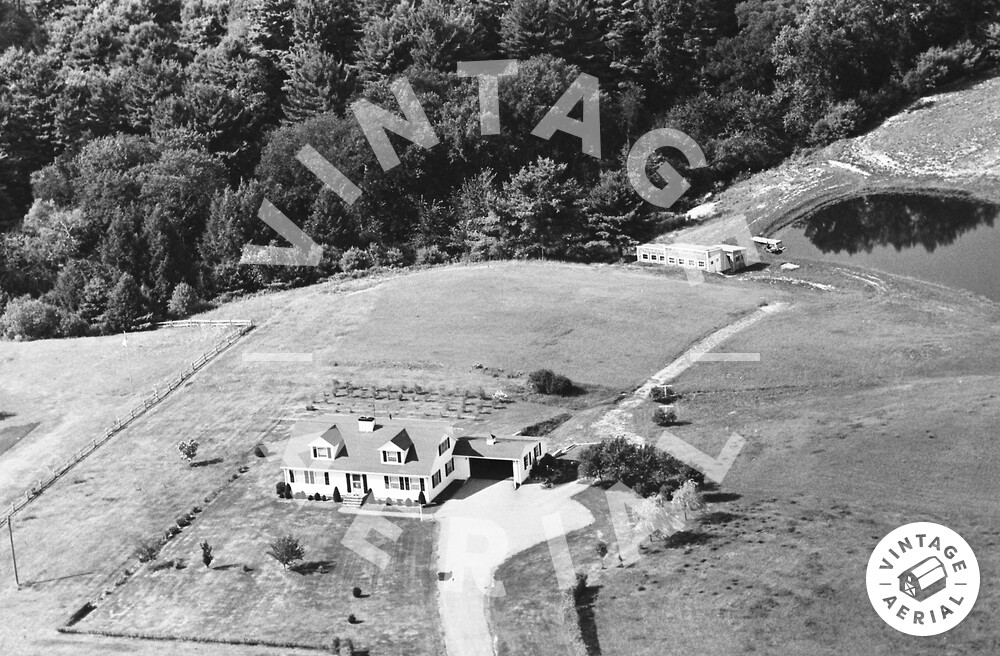 Vintage Aerial New Hampshire Strafford County 1964 67AST10