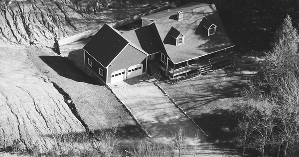 Vintage Aerial photo from 1988 in Hillsborough County, NH