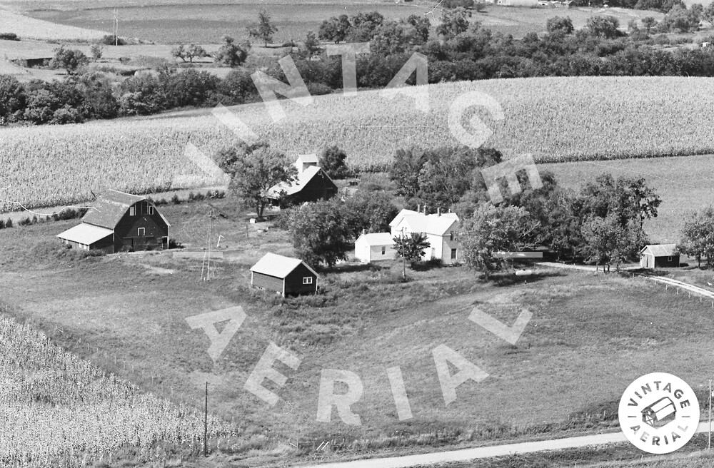 Vintage Aerial Nebraska Saunders County 1979 59SSA1