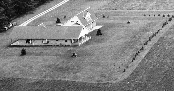 Vintage Aerial photo from 1992 in Perry County, OH