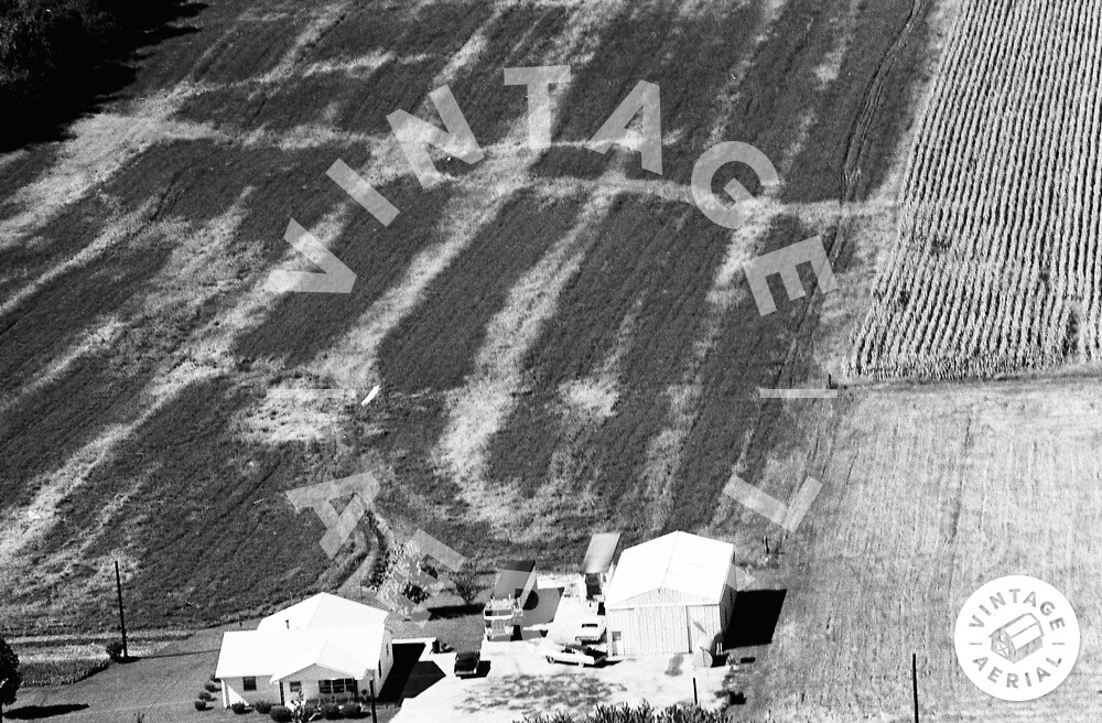 Vintage Aerial Indiana Clay County 1974 53FCL10