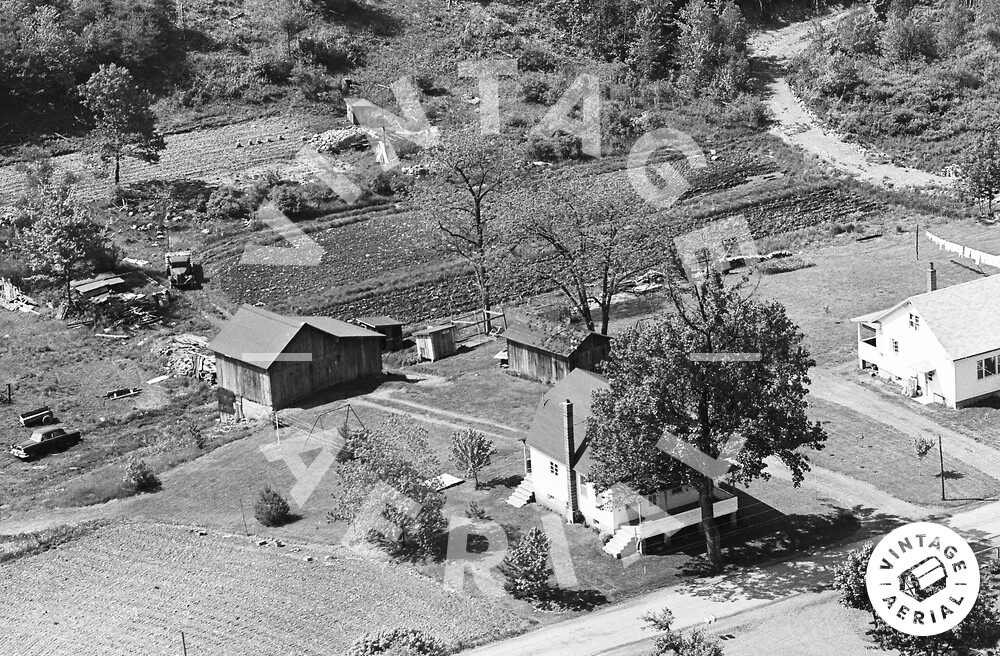 Vintage Aerial Pennsylvania Luzerne County 1963 12CLU32
