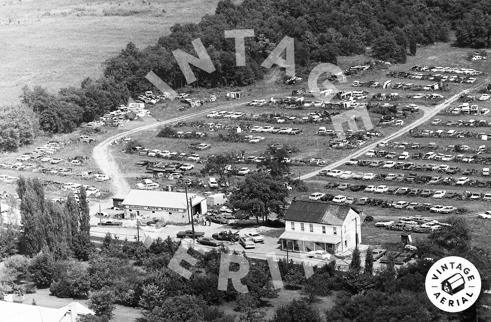 Vintage Aerial Pennsylvania Juniata County 1972 35MJU16
