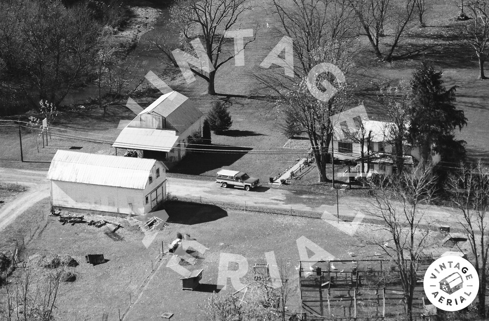 Vintage Aerial Pennsylvania Montour County 1985 40AMON3
