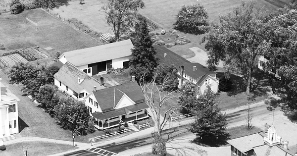 Vintage Aerial photo from 1968 in Windsor County, VT