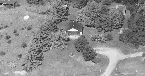Vintage Aerial photo from 1995 in Rockingham County, NC
