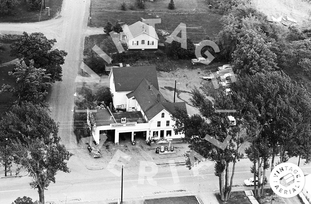 Vintage Aerial Maine Aroostook County 1965 48OAR38