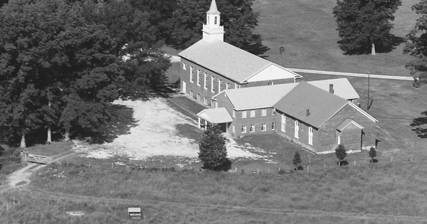 Vintage Aerial photo from 1983 in Amherst County, VA