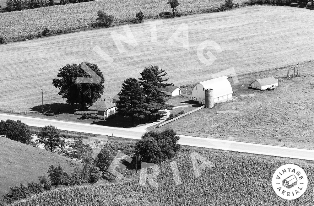 Vintage Aerial Wisconsin Trempealeau County 1973 19HTR10