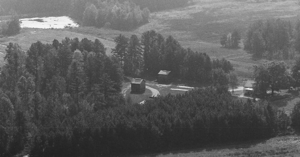 Vintage Aerial photo from 1984 in Brunswick County, VA