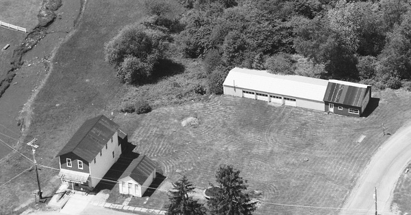 Vintage Aerial photo from 1998 in Clarion County, PA