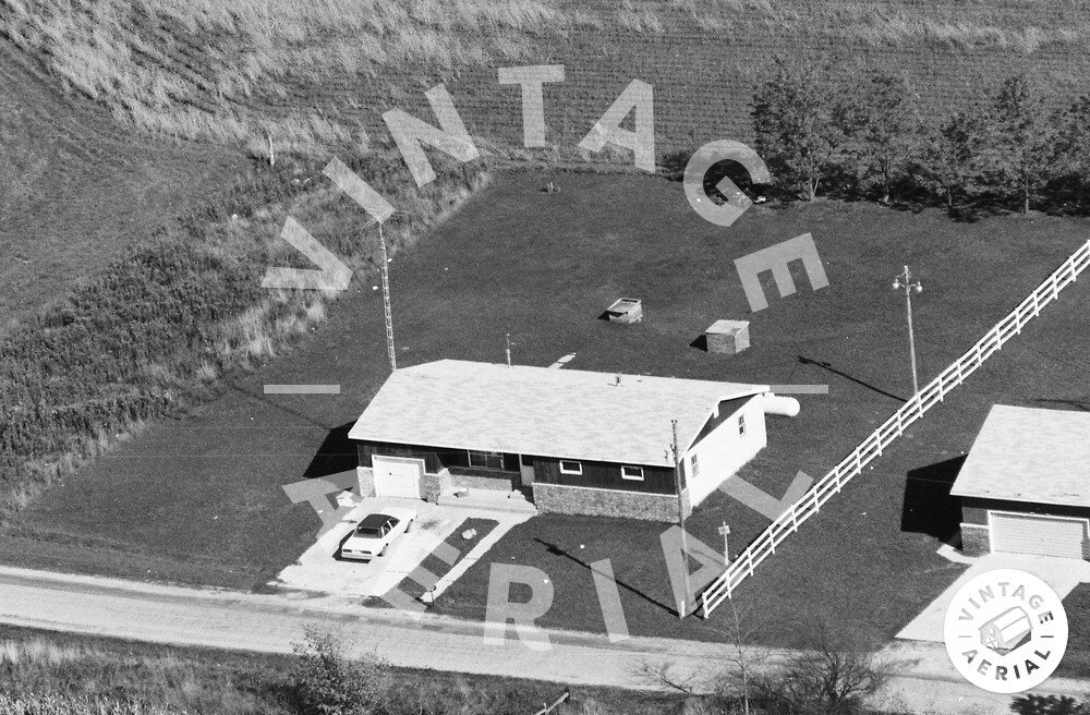 Vintage Aerial Illinois Effingham County 1984 30SEF15