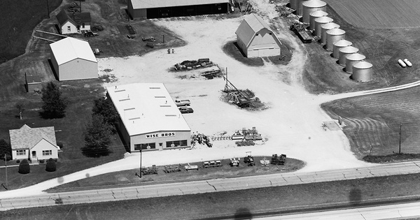 Vintage Aerial photo from 1976 in Callaway County, MO