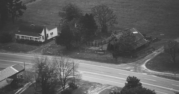 Vintage Aerial photo from -1986 in Nacogdoches County, TX