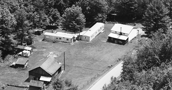 Vintage Aerial photo from 1988 in Clinton County, PA