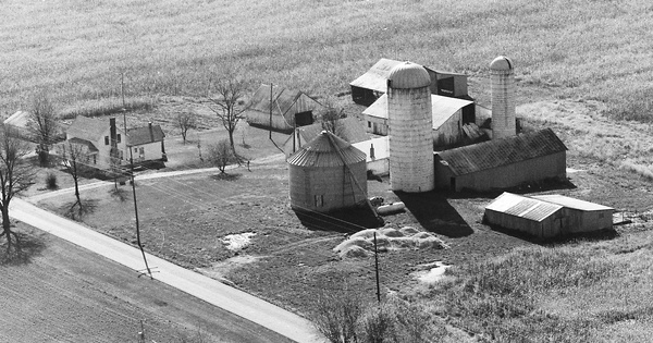 Vintage Aerial photo from 1984 in Clark County, IN