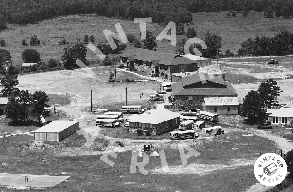 Vintage Aerial Arkansas Conway County 1983 52VCO31