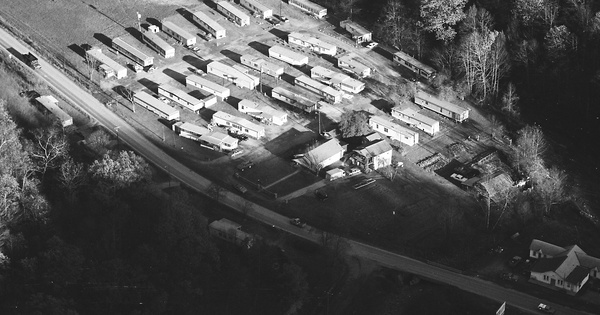 Vintage Aerial photo from 1984 in Pike County, KY
