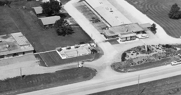 Vintage Aerial photo from 1981 in Palo Alto County, IA