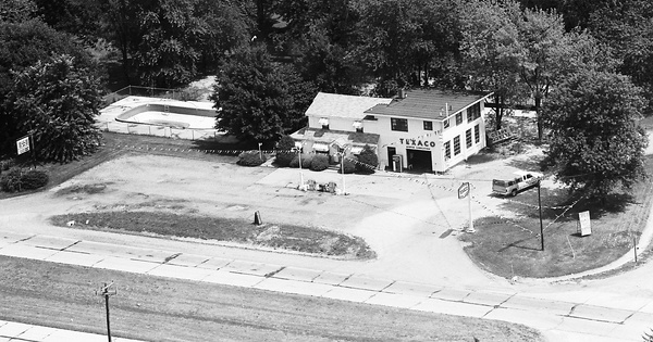 Vintage Aerial photo from 1974 in Vigo County, IN