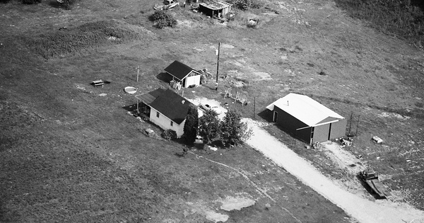 Vintage Aerial photo from 1989 in Warrick County, IN