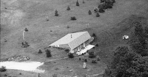 Vintage Aerial photo from 1992 in Wayne County, IN