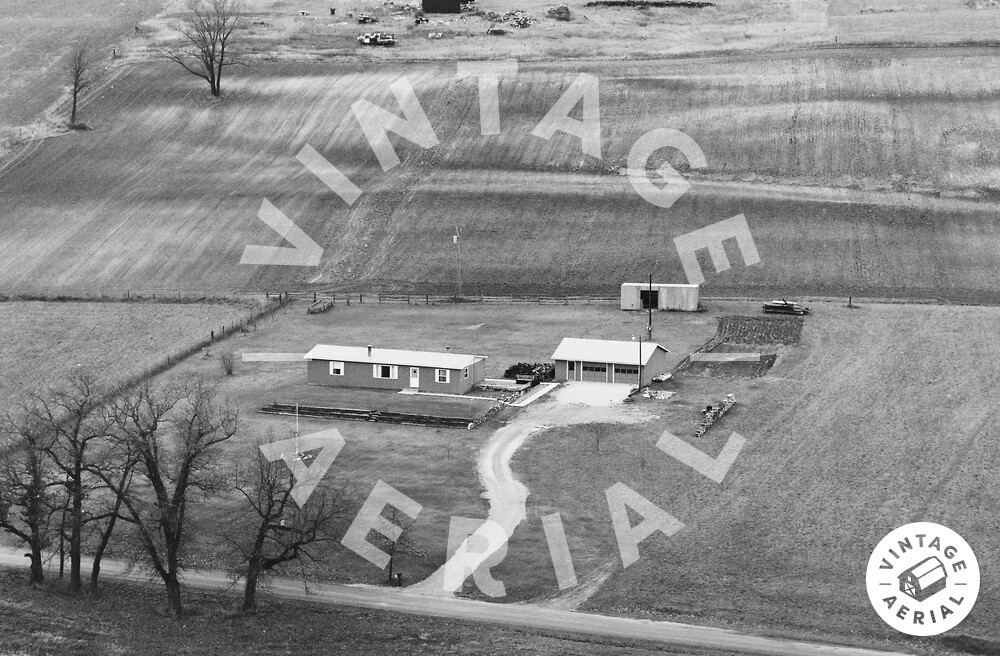Vintage Aerial Indiana LaPorte County 1981 42JLAP11