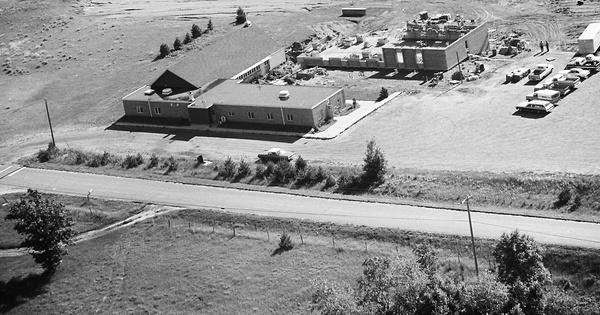 Vintage Aerial photo from 1969 in Anoka County, MN