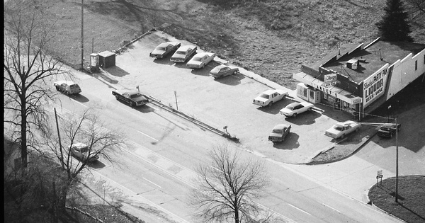 Vintage Aerial photo from 1984 in Wayne County, MI