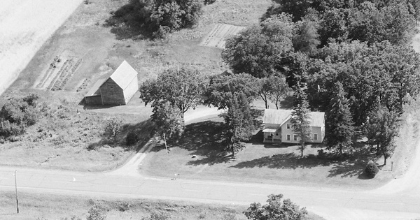 Vintage Aerial photo from 1984 in Sherburne County, MN