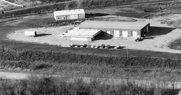 Vintage Aerial photo from 1985 in Wayne County, IA