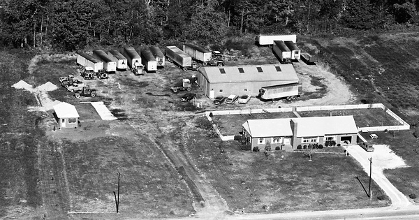 Vintage Aerial photo from 1963 in Talbot County, MD