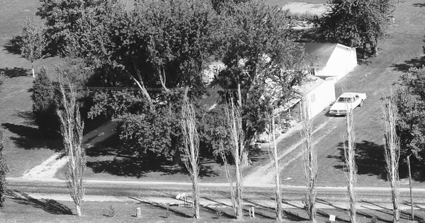 Vintage Aerial photo from 1988 in Huntington County, IN