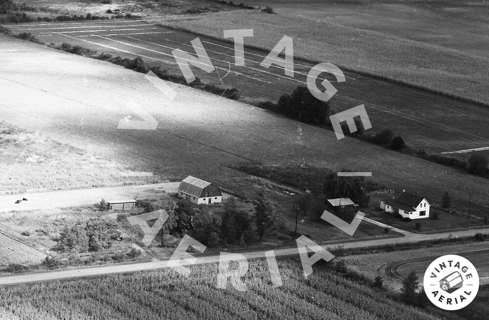 Vintage Aerial Michigan Midland County 1973 6FMI1