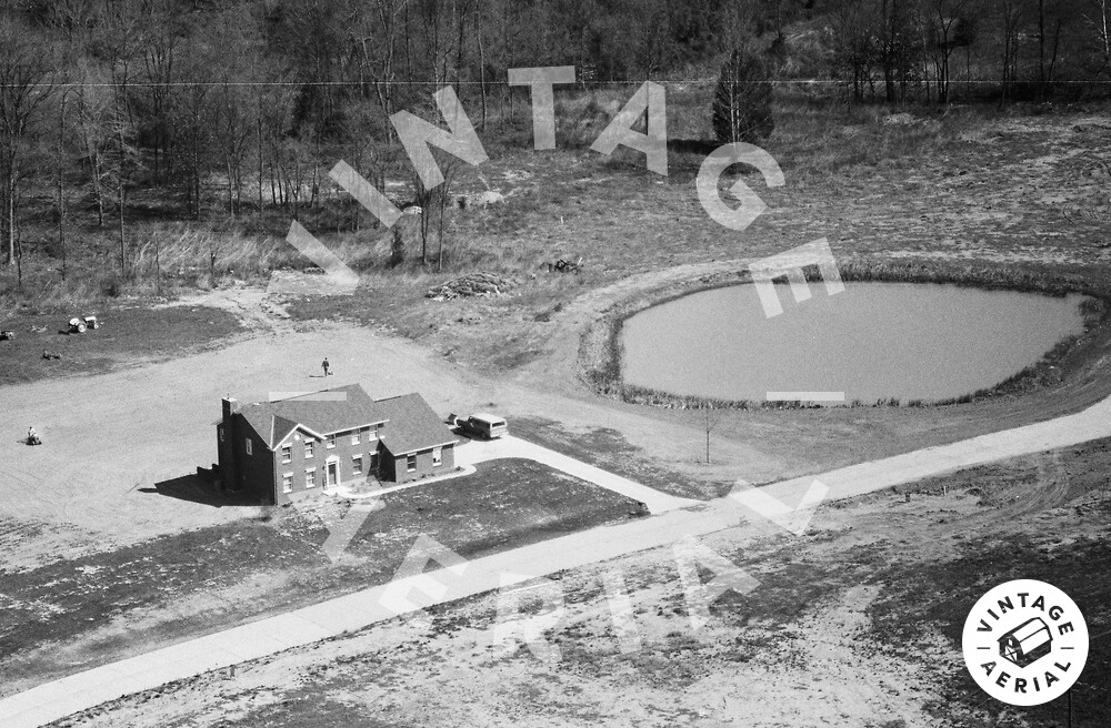 Vintage Aerial Kentucky Campbell County 1988 10ZCA23