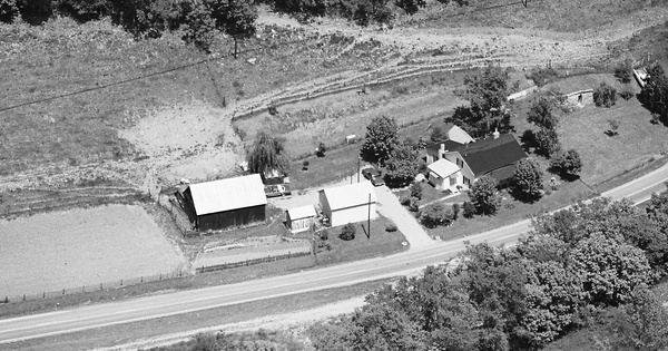 Vintage Aerial photo from 1981 in Mason County, KY