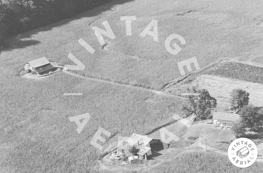 Vintage Aerial Kentucky McLean County 1980 17SMC24