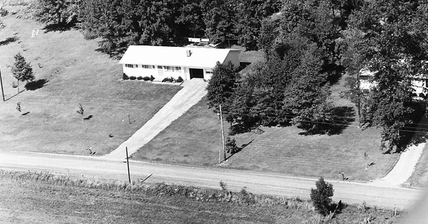 Vintage Aerial photo from 1969 in Wayne County, OH