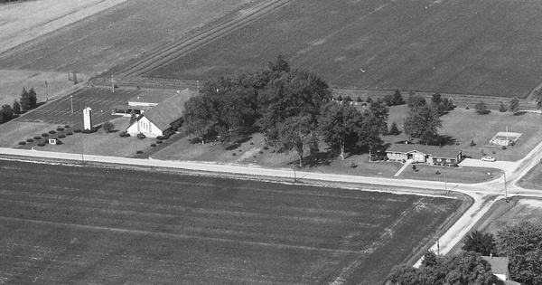 Vintage Aerial photo from 1997 in Defiance County, OH