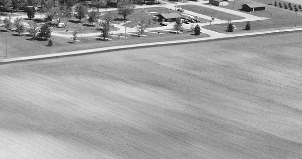 Vintage Aerial photo from 1985 in Hancock County, OH