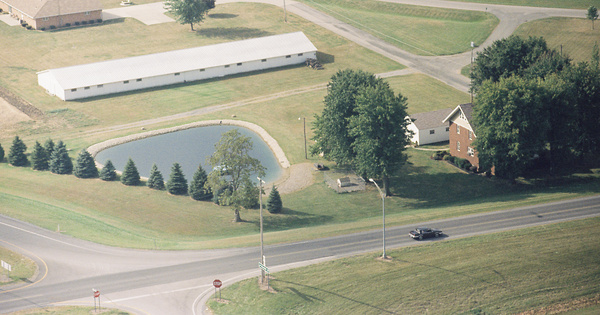 Vintage Aerial photo from 1998 in Allen County, OH