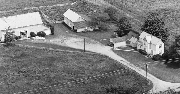 Vintage Aerial photo from 1978 in Fairfield County, OH