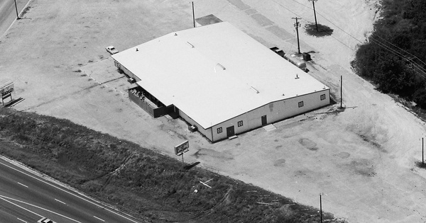 Vintage Aerial photo from 1985 in McLennan County, TX