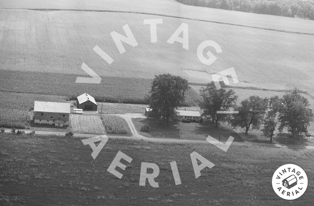 Vintage Aerial Ohio Morrow County 1980 23RMO29