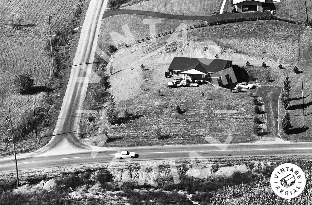 Vintage Aerial Ohio Clark County 1964 14SCL15