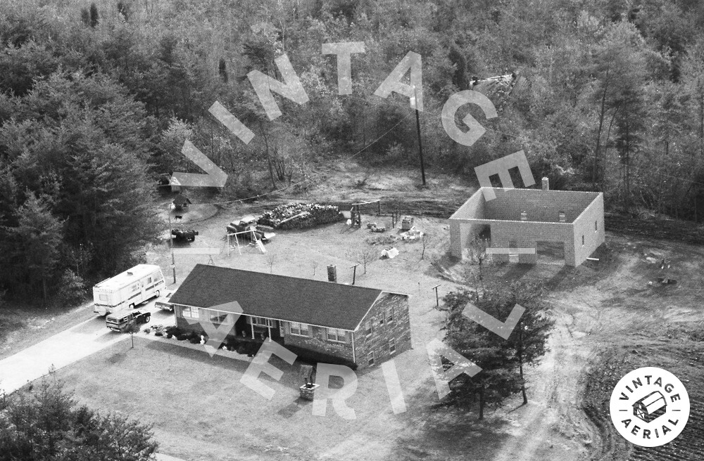 Vintage Aerial North Carolina Yadkin County 1984 82 RYD 8