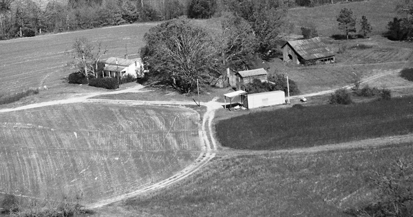 Vintage Aerial photo from 1985 in Wake County, NC