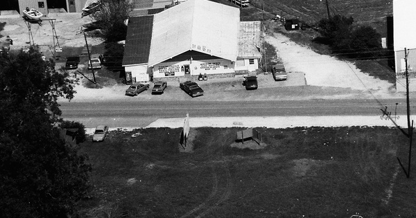 Vintage Aerial photo from 1990 in Pointe Coupee Parish, LA
