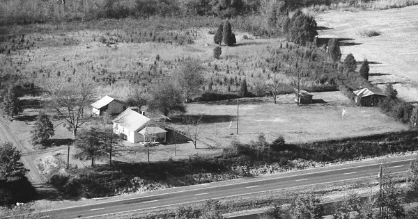 Vintage Aerial photo from 1986 in Fauquier County, VA