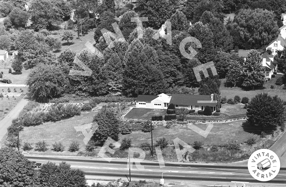 Vintage Aerial Virginia Chesterfield County 1966 18LCH31